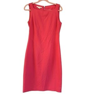 Antonio Berardi Salmon Pink Sheath Cocktail Back Zipper Italian Made Women’s S/M